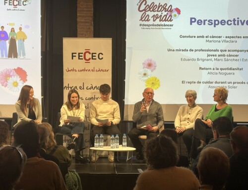 Les persones que han superat o cronificat una càncer prenen la paraula per exposar les seves necessitats i dificultats